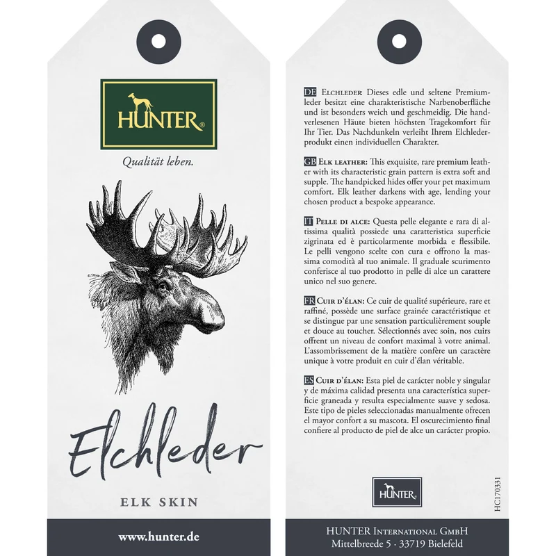 Halsband Round & Soft Elk Petit
