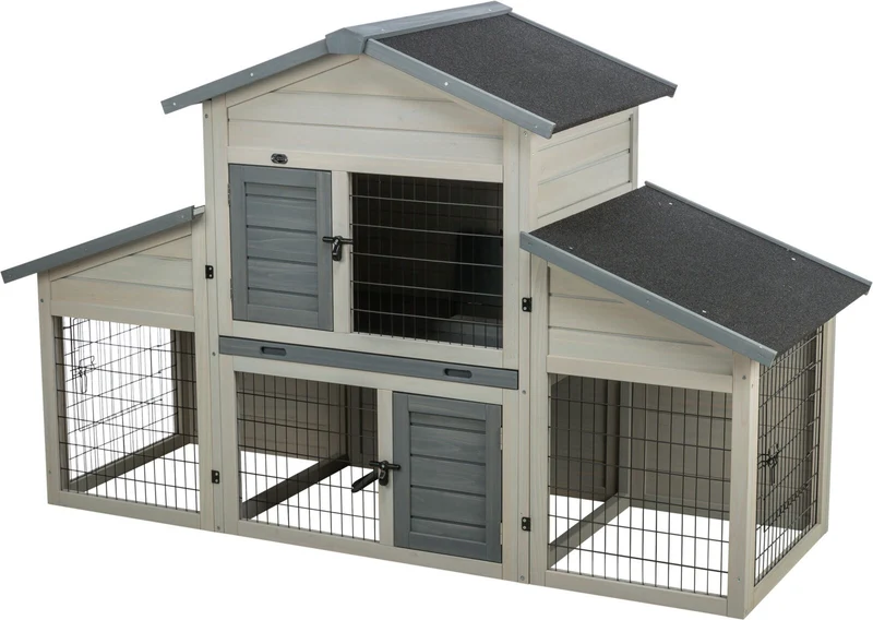 Kleintierstall mit Freilaufgehege