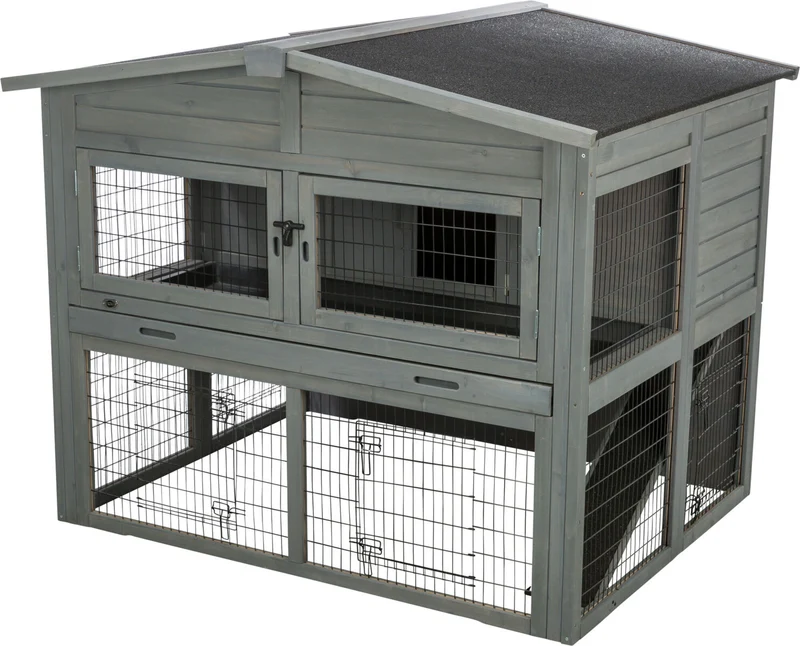 Kleintierstall XL mit Freilaufgehege