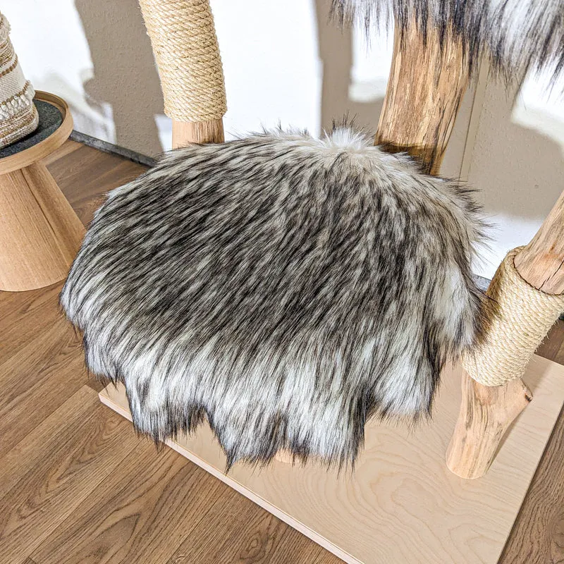 Naturkratzbaum 4336 Kratzbaum Natur Holz Design 175 cm hoch Katzenbaum