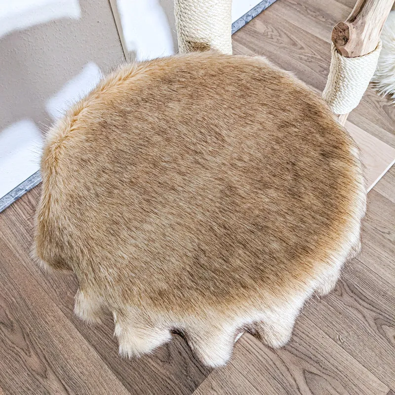 Naturkratzbaum 4320 Kratzbaum Natur Holz Design 145 cm hoch Katzenbaum
