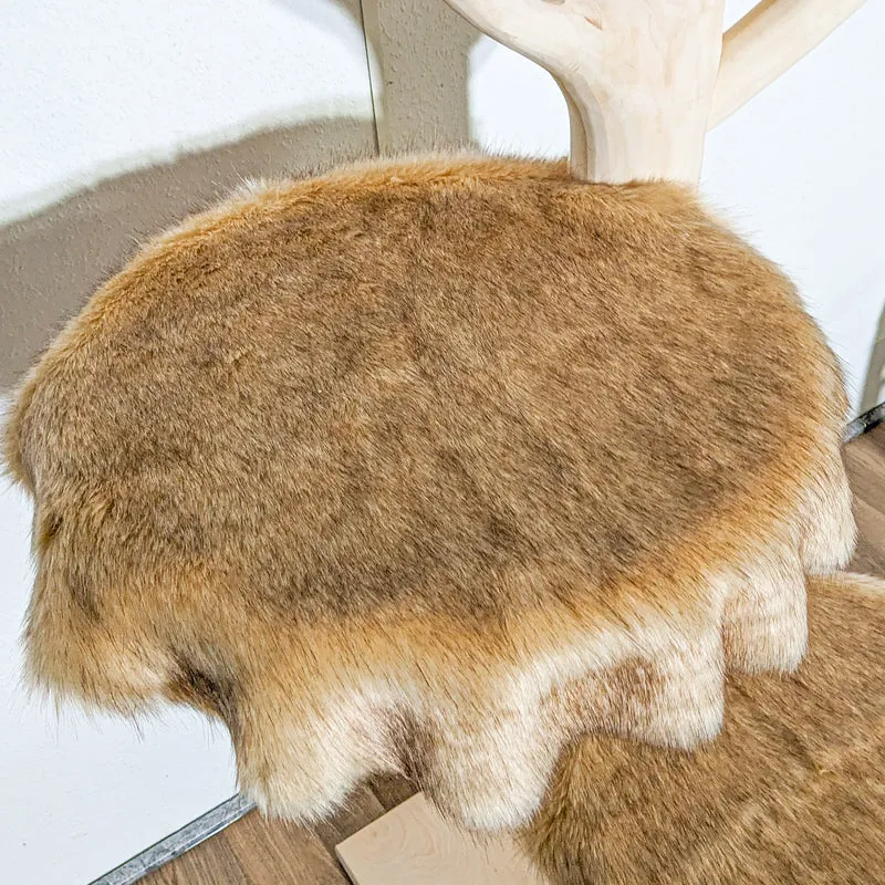 Naturkratzbaum KA041 Kratzbaum Natur Holz Design 175 cm hoch Katzenbaum