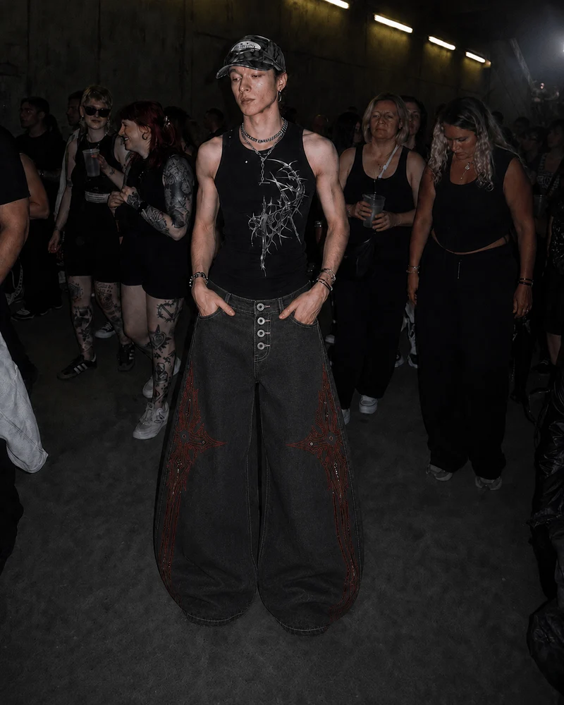 KIIKIO Gothic Printed Vest