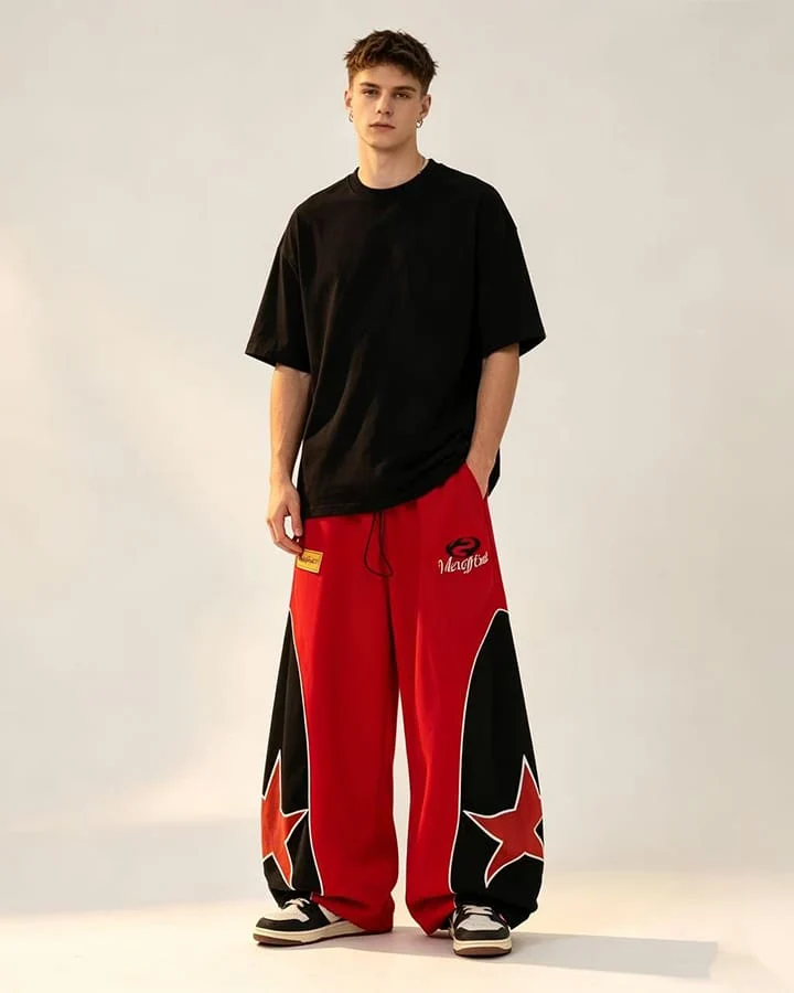 KIIKIO High Street Patchwork Sweatpants