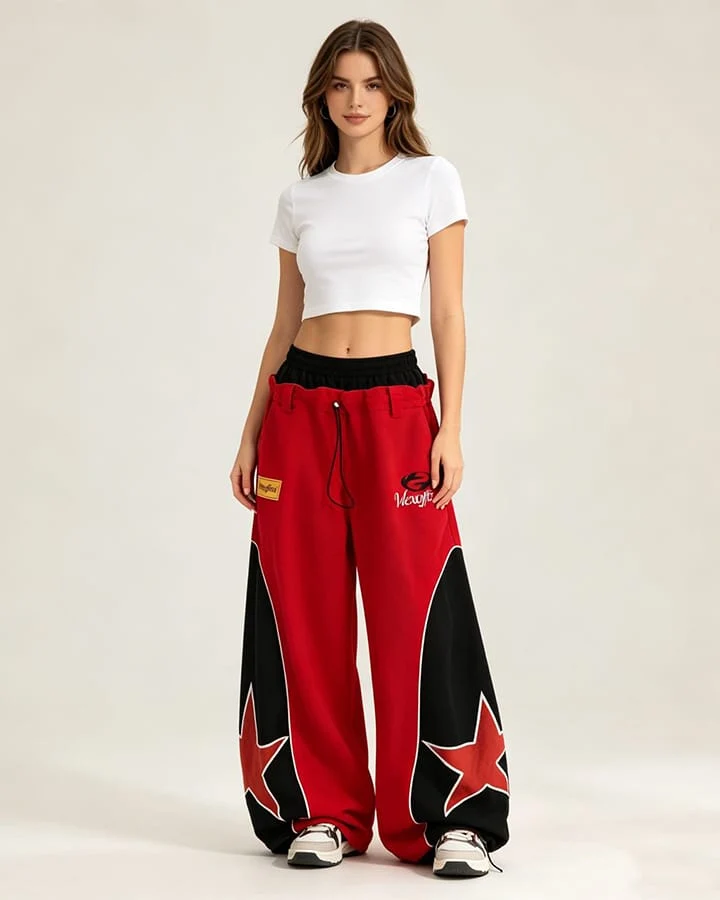 KIIKIO High Street Patchwork Sweatpants