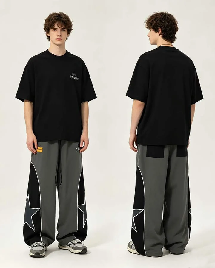 KIIKIO High Street Patchwork Sweatpants