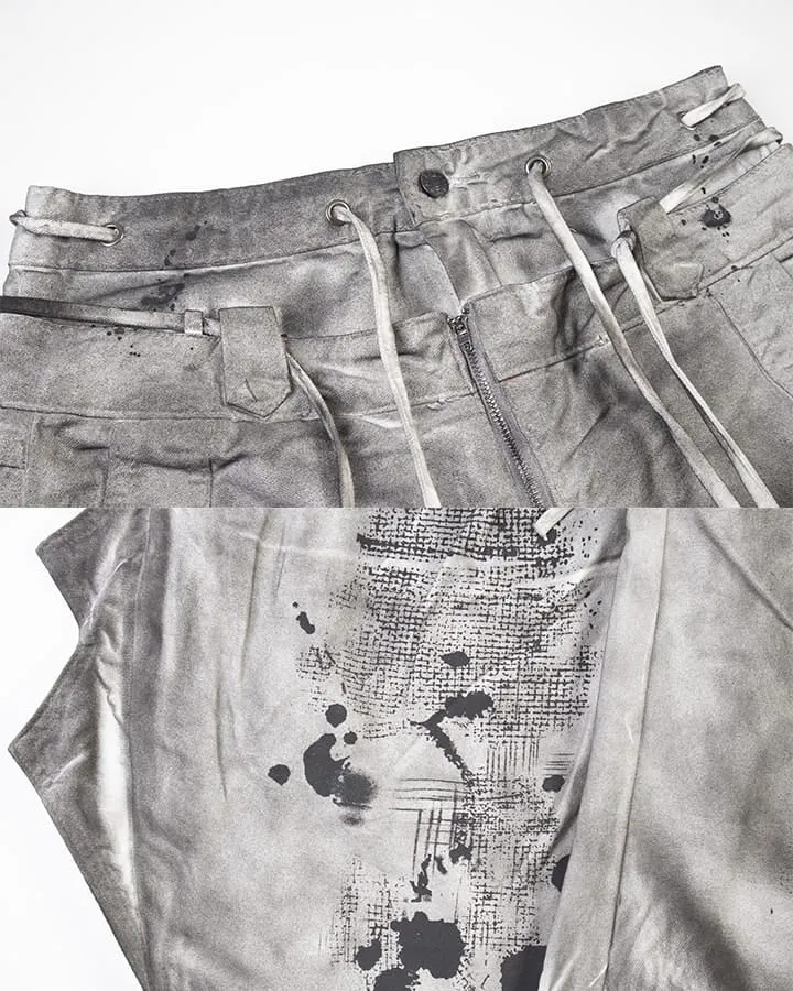 KIIKIO Grunge Washed Jeans