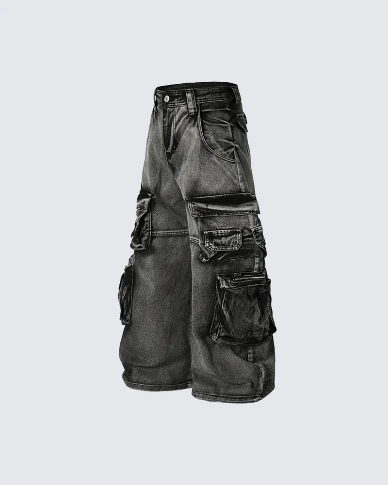KIIKIO Utility Cargo Shorts