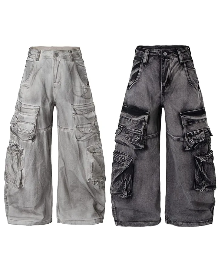 KIIKIO Utility Cargo Shorts
