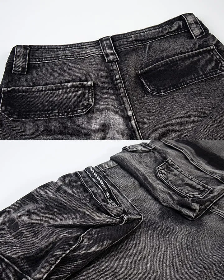 KIIKIO Utility Cargo Shorts