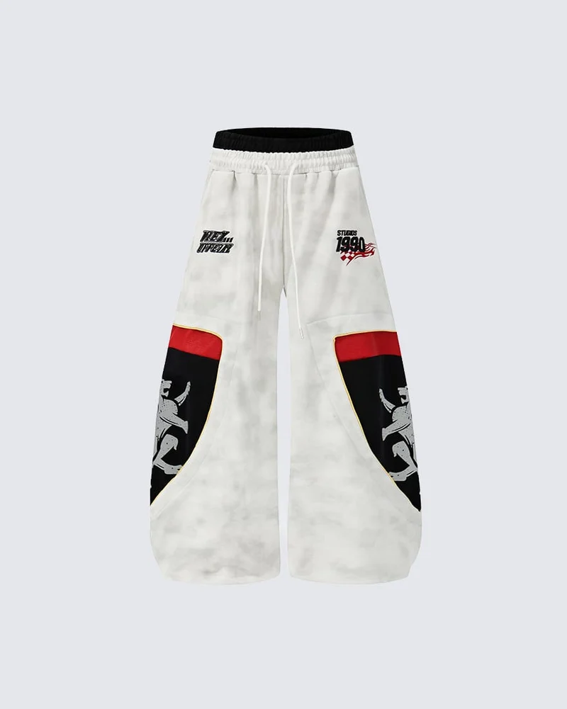 KIIKIO American Patchwork Sweatpants