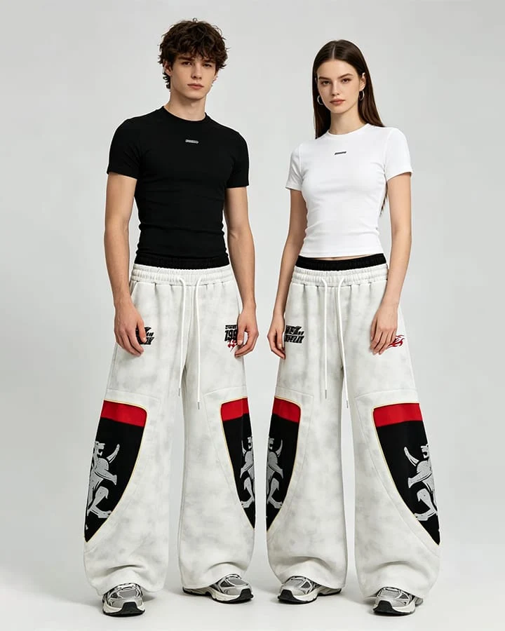 KIIKIO American Patchwork Sweatpants