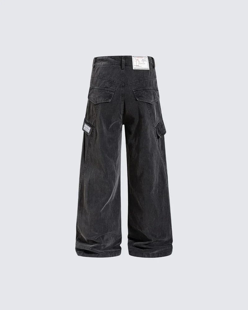KIIKIO Utility Zipper Cargo Pants