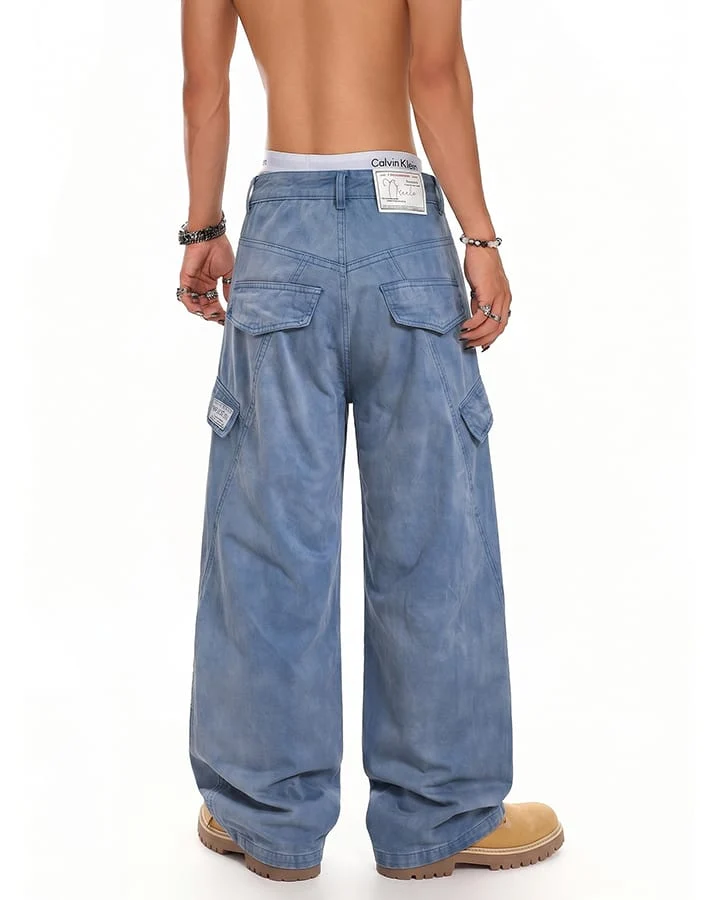 KIIKIO Utility Zipper Cargo Pants