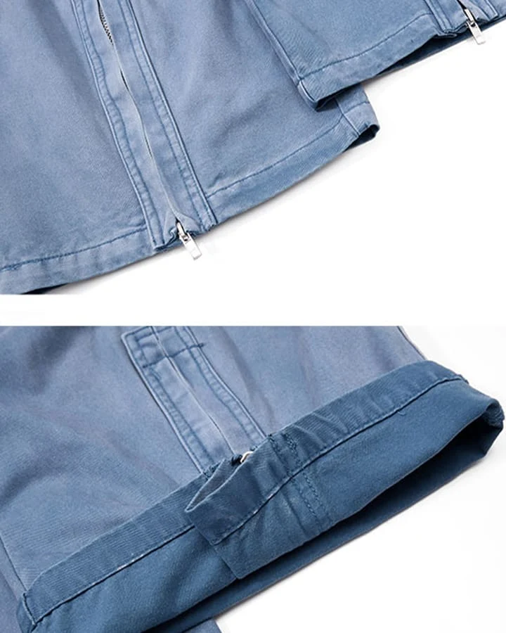 KIIKIO Utility Zipper Cargo Pants
