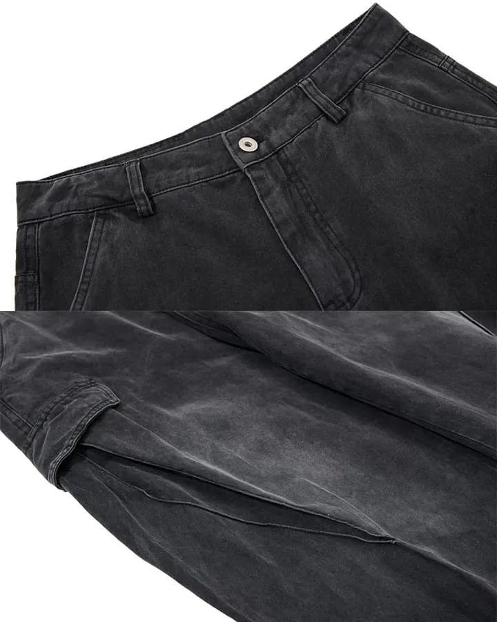 KIIKIO Utility Zipper Cargo Pants