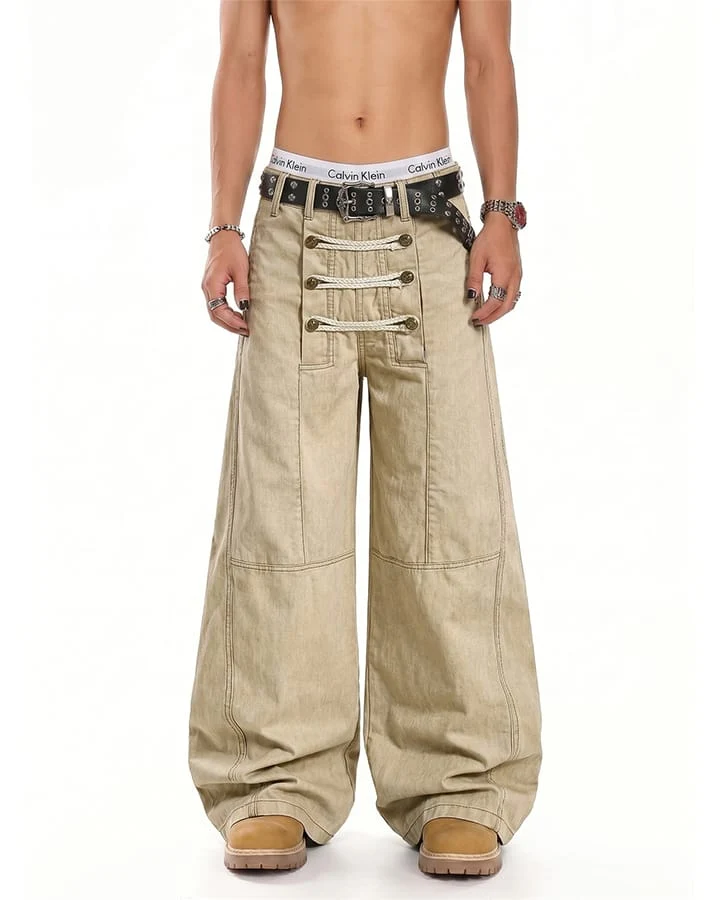 KIIKIO High Street Layered Jeans