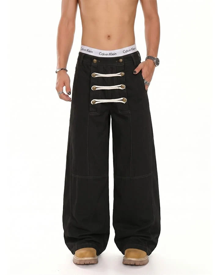 KIIKIO High Street Layered Jeans