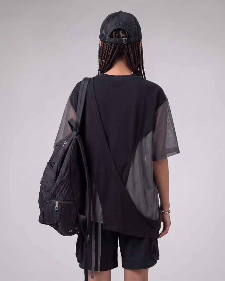 KIIKIO Dark Asymmetric Tee