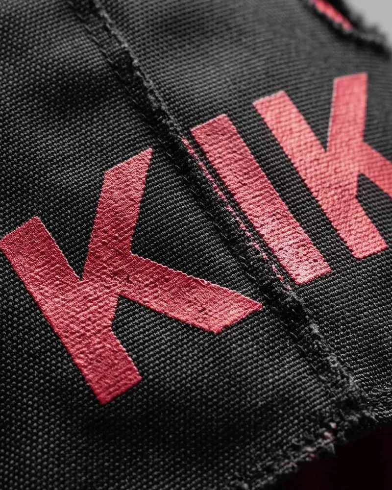 KIIKIO RED RUST Series | Distressed-Effect Hooded Balaclava