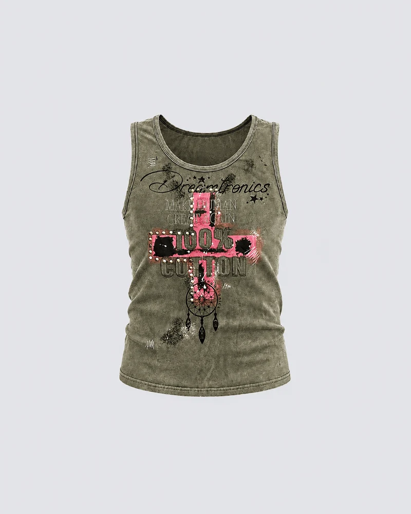 KIIKIO American Printed Vest