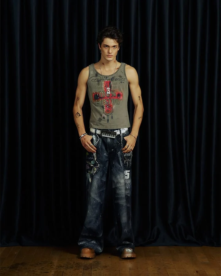 KIIKIO American Printed Vest