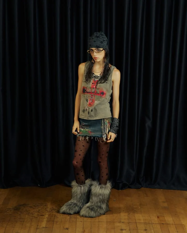 KIIKIO American Printed Vest