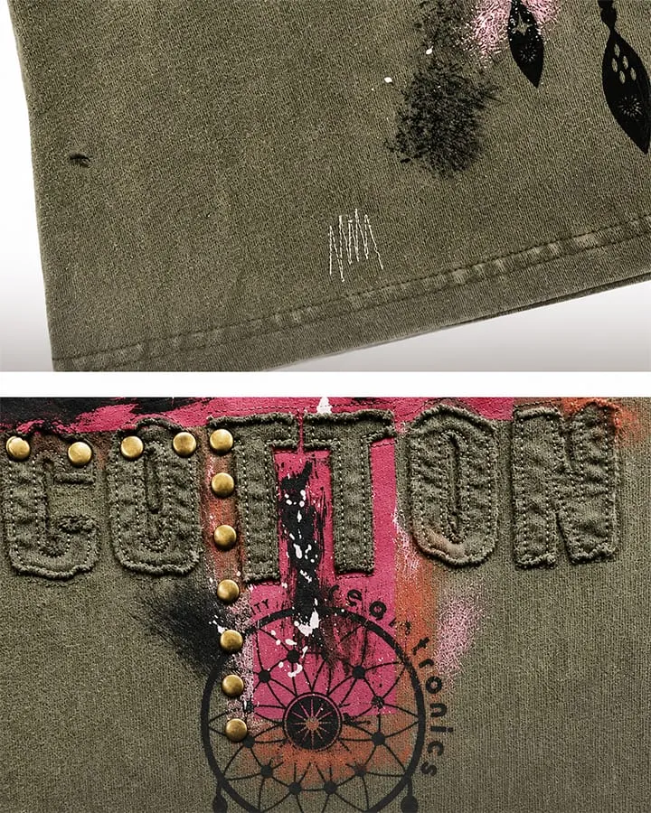 KIIKIO American Printed Vest