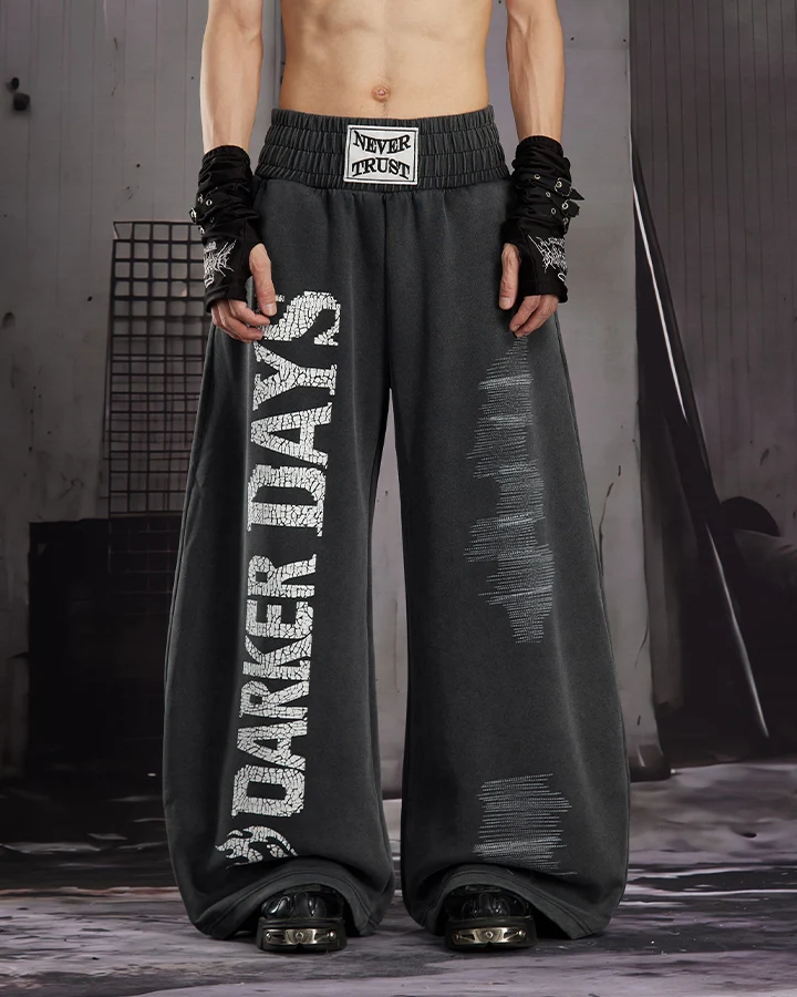 KIIKIO Dark Washed Sweatpants