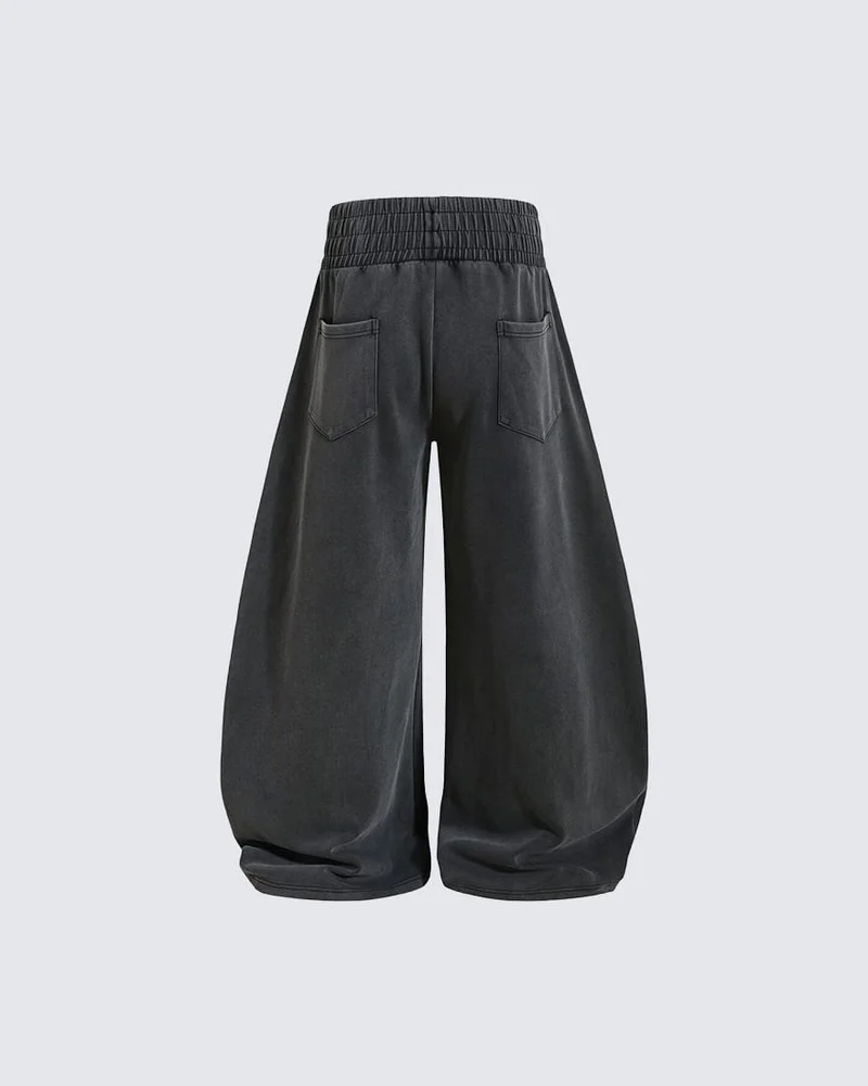 KIIKIO Dark Washed Sweatpants