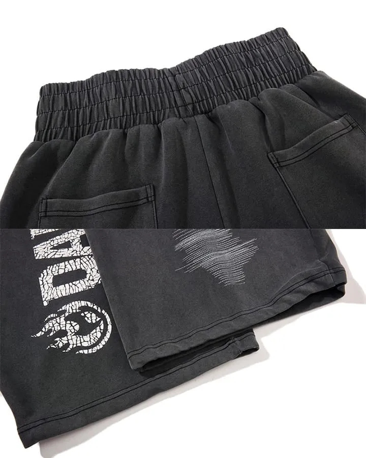 KIIKIO Dark Washed Sweatpants