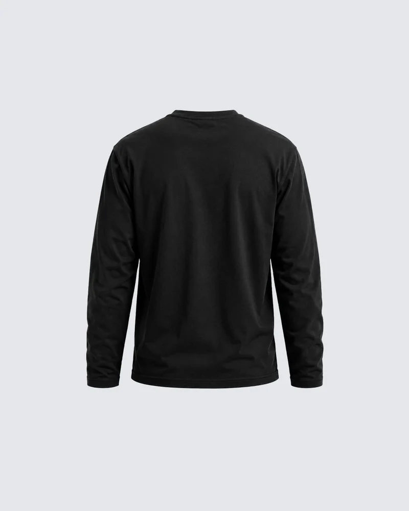 KIIKIO Retro Cross Graphic Long Sleeve Tee