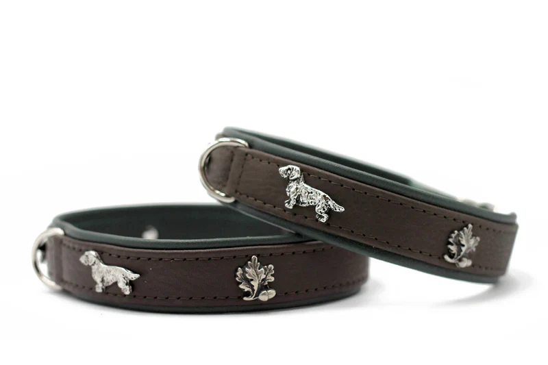 Halsband Dackel - Dunkelbraun
