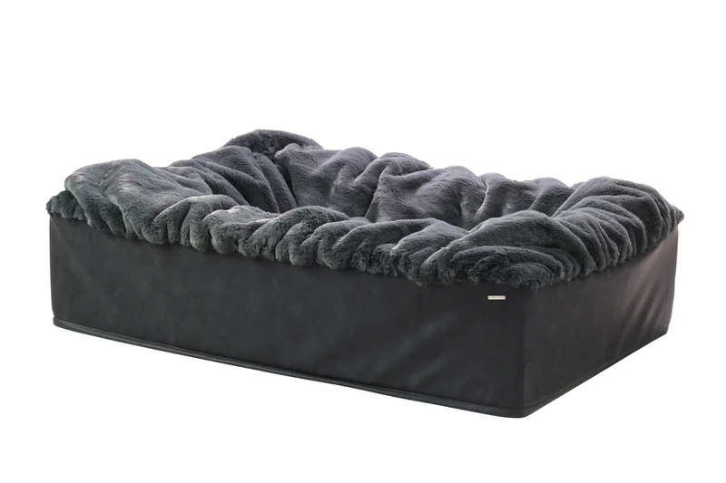 Hundebett Buddelbox - Dunkelgrau