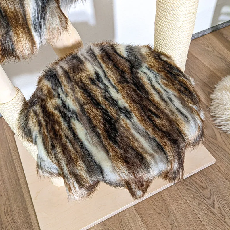 Naturkratzbaum 4288 Kratzbaum Natur Holz Design 175 cm hoch Katzenbaum
