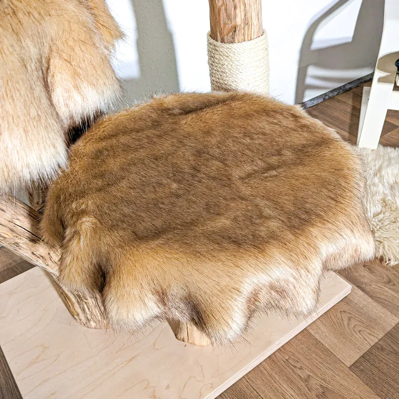 Naturkratzbaum 4278 Kratzbaum Natur Holz Design 200 cm hoch Katzenbaum