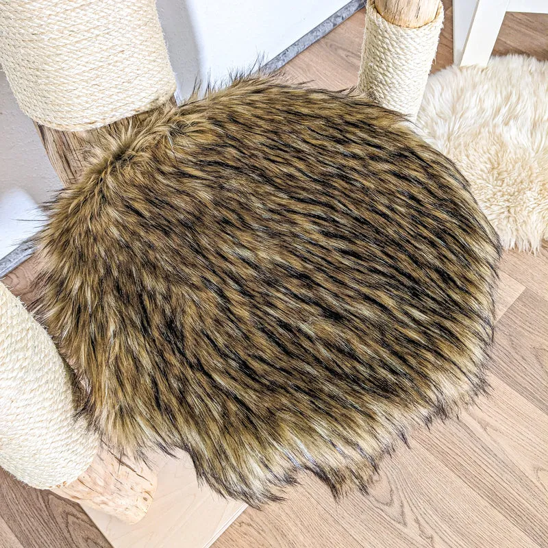 RESERVIERT + ÄNDERUNG - Naturkratzbaum 4257 Kratzbaum Natur Holz Design 200 cm hoch Katzenbaum