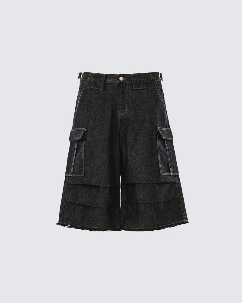 KIIKIO Yabi Layered Shorts