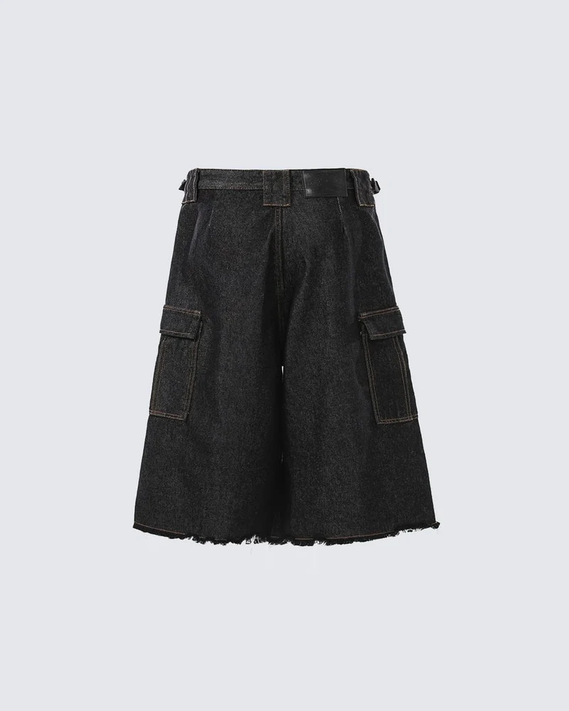 KIIKIO Yabi Layered Shorts