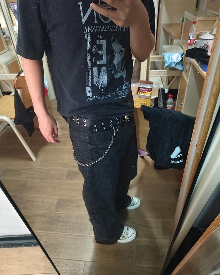 KIIKIO Punk Metal Belt