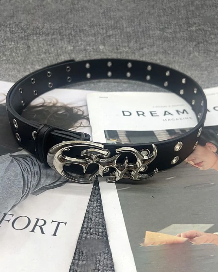 KIIKIO Punk Metal Belt