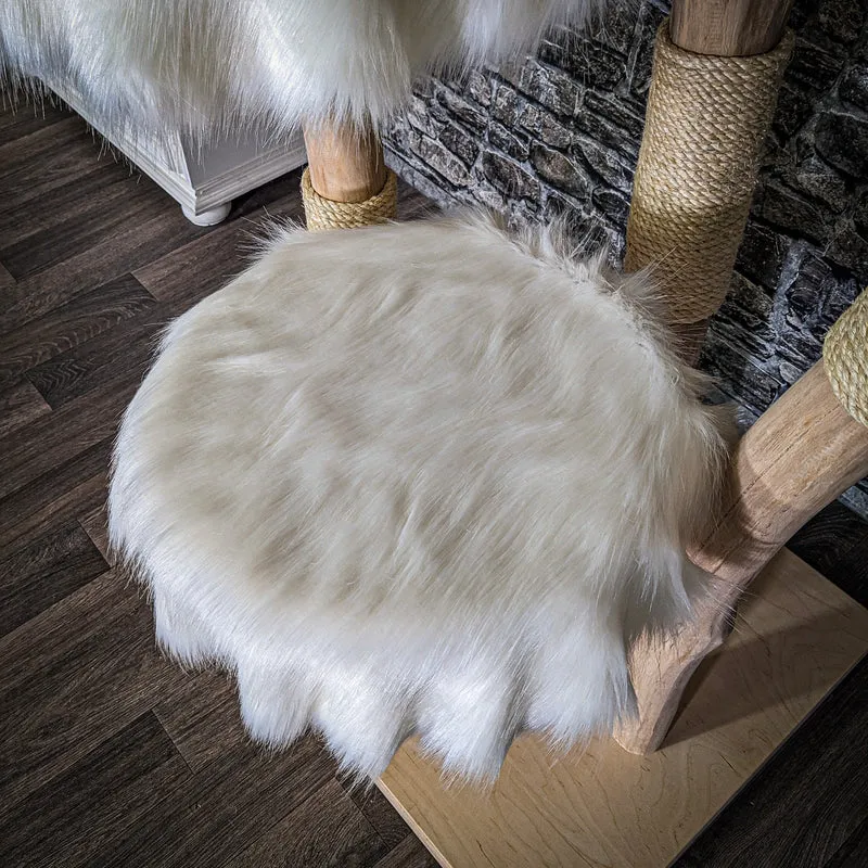 Naturkratzbaum 3799 Kratzbaum Natur Holz Design 145 cm hoch Katzenbaum