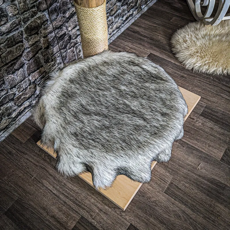 Naturkratzbaum 3794 Kratzbaum Natur Holz Design 175 cm hoch Katzenbaum