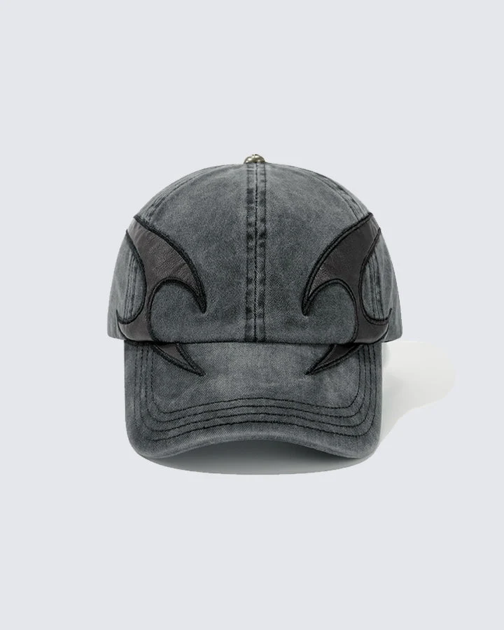 Vintage Washed Embroidered Baseball Cap