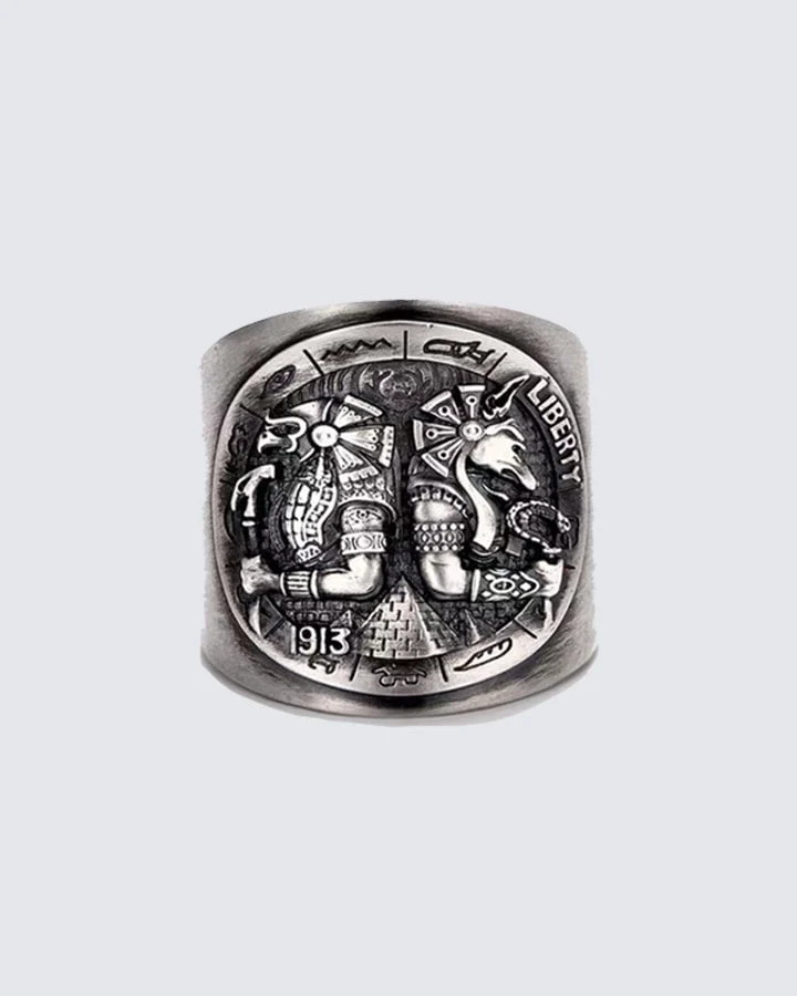 Horus Thai Silver Ring