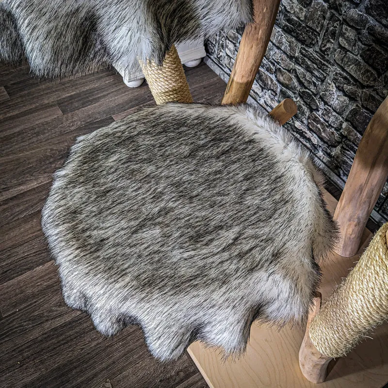 Eckkratzbaum Naturkratzbaum 3773 Kratzbaum Natur Holz Design 205 cm hoch Katzenbaum
