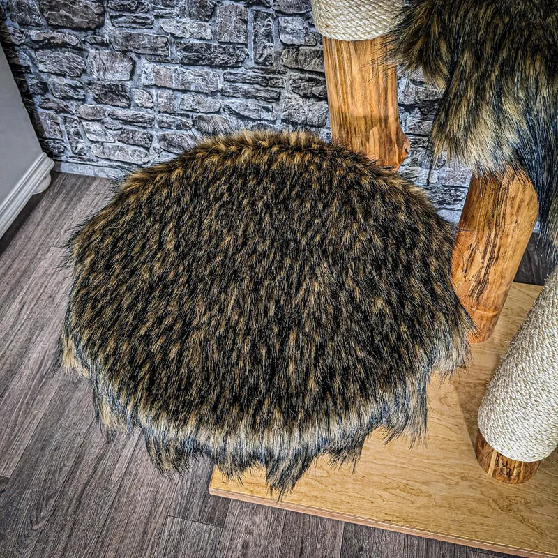 Naturkratzbaum 3766 Kratzbaum Natur Holz Design 145 cm hoch Katzenbaum