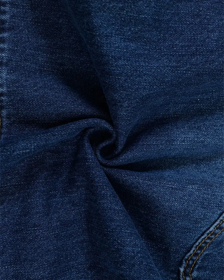 Large Pocket Curved Jeans