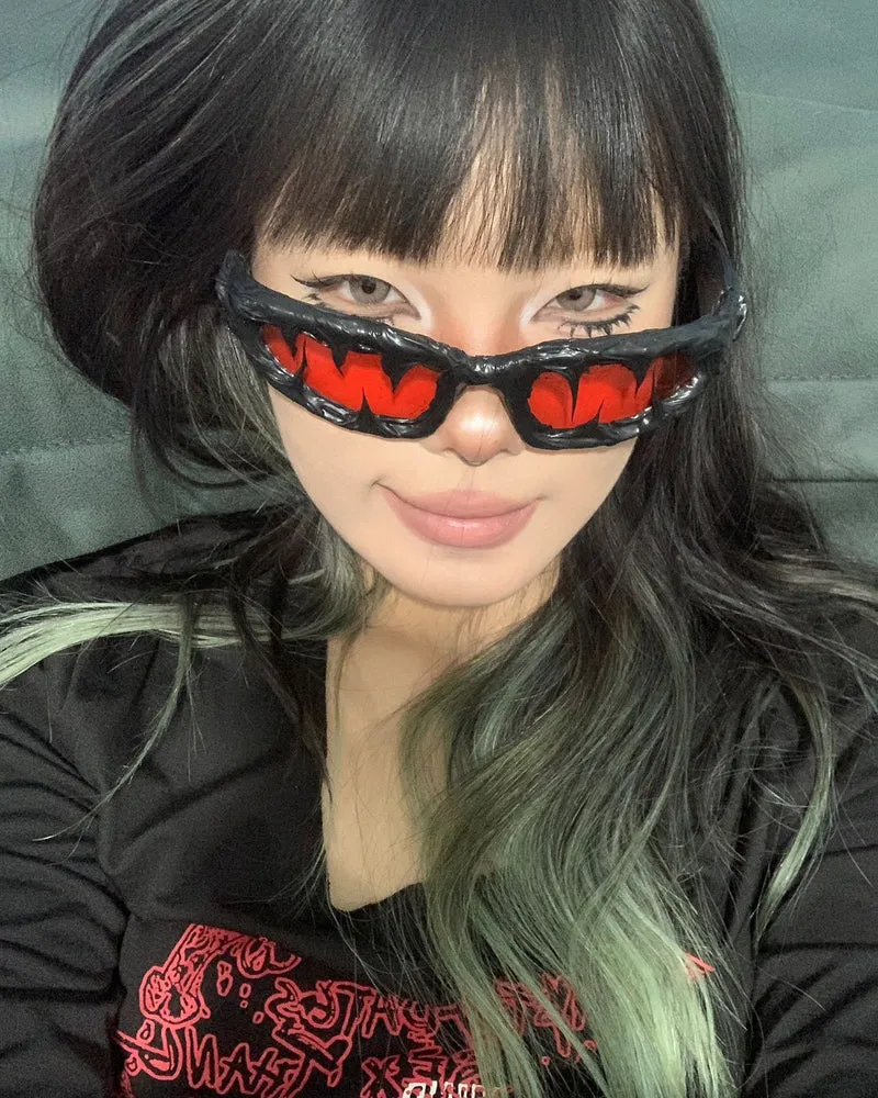 Futuristic Flame Sunglasses