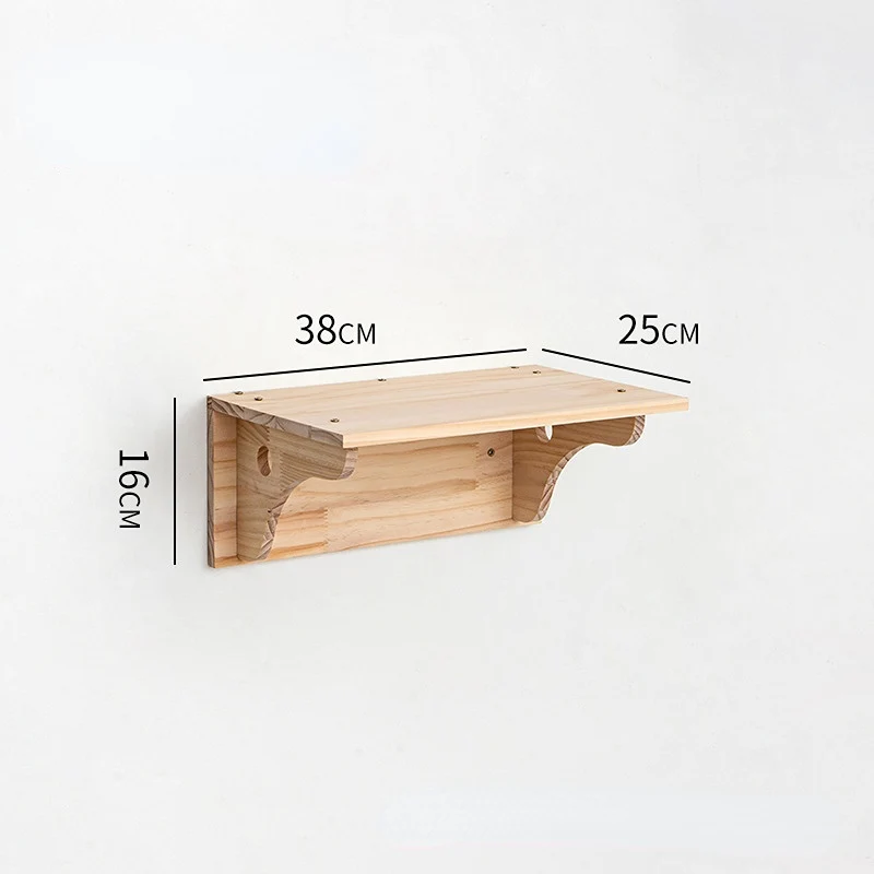 Katzenbaum für Wand, Katze Klettern Regal, Katzentreppe, Vielseitigen Kombinationsmöglichkeiten (1 Stück)